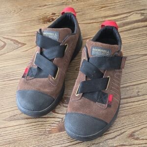 Merrell Men's Brown and Black Sneakers